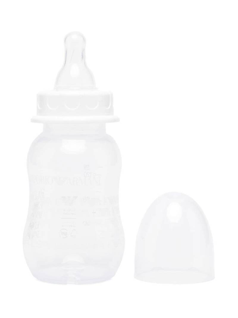 Emporio Armani Kids logo-print baby bottle - White von Emporio Armani Kids