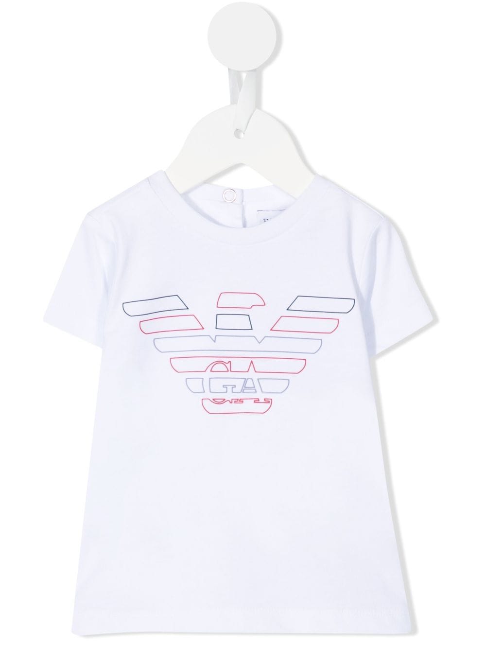 Emporio Armani Kids logo-print cotton T-shirt - White von Emporio Armani Kids