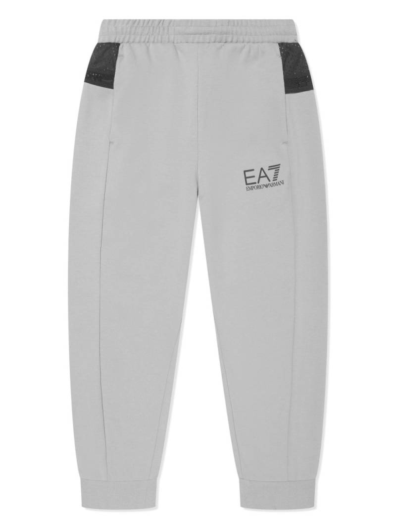 Emporio Armani Kids logo-print track pants - Grey von Emporio Armani Kids