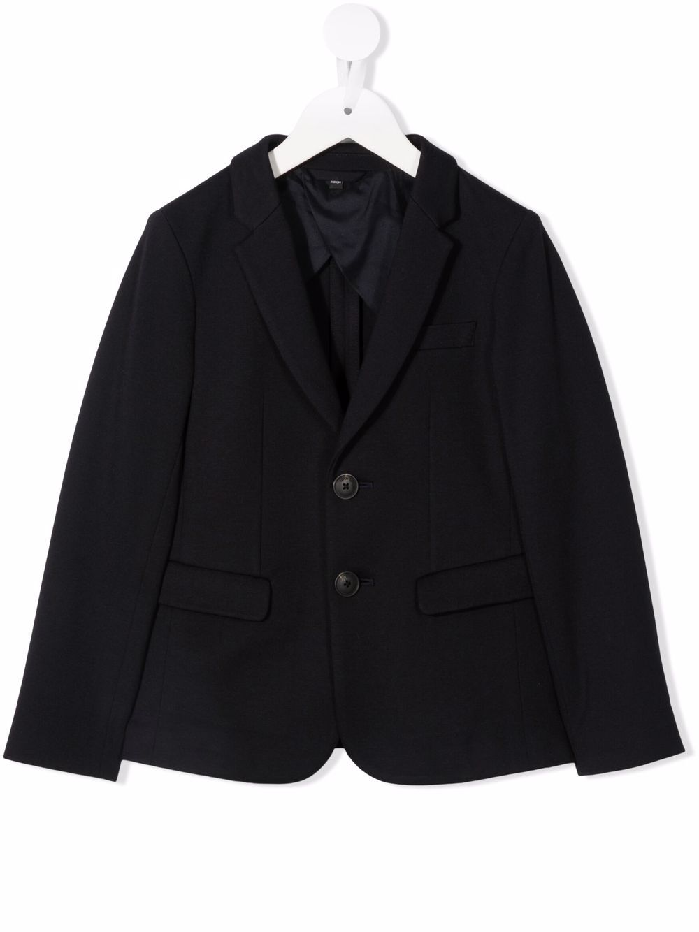 Emporio Armani Kids single-breasted blazer jacket - Blue von Emporio Armani Kids