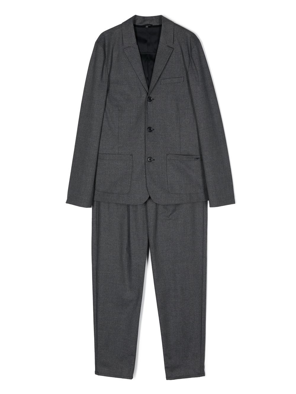 Emporio Armani Kids single-breasted suit - Grey von Emporio Armani Kids