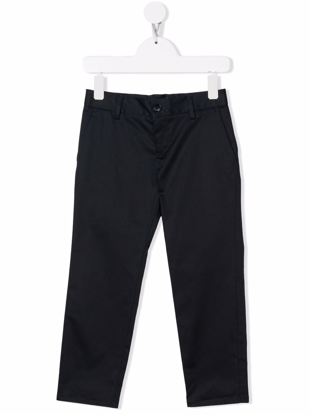 Emporio Armani Kids straight-leg chinos - Blue von Emporio Armani Kids