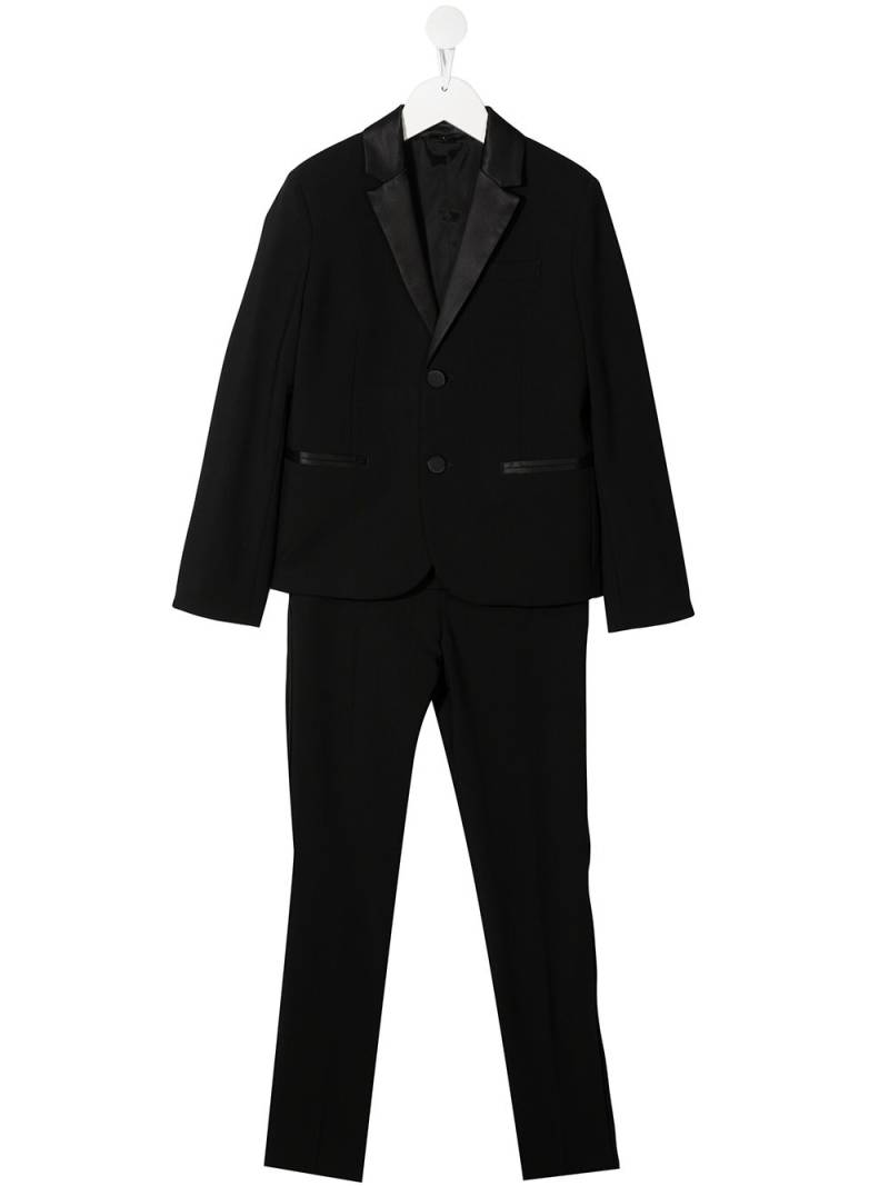 Emporio Armani Kids two-piece dinner suit - Black von Emporio Armani Kids