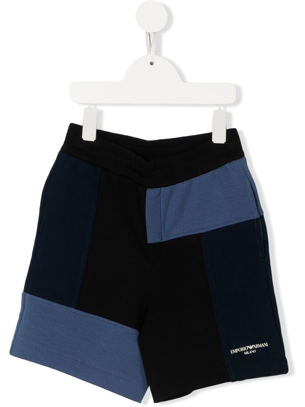 Emporio Armani Kids two-tone casual shorts - Blue von Emporio Armani Kids