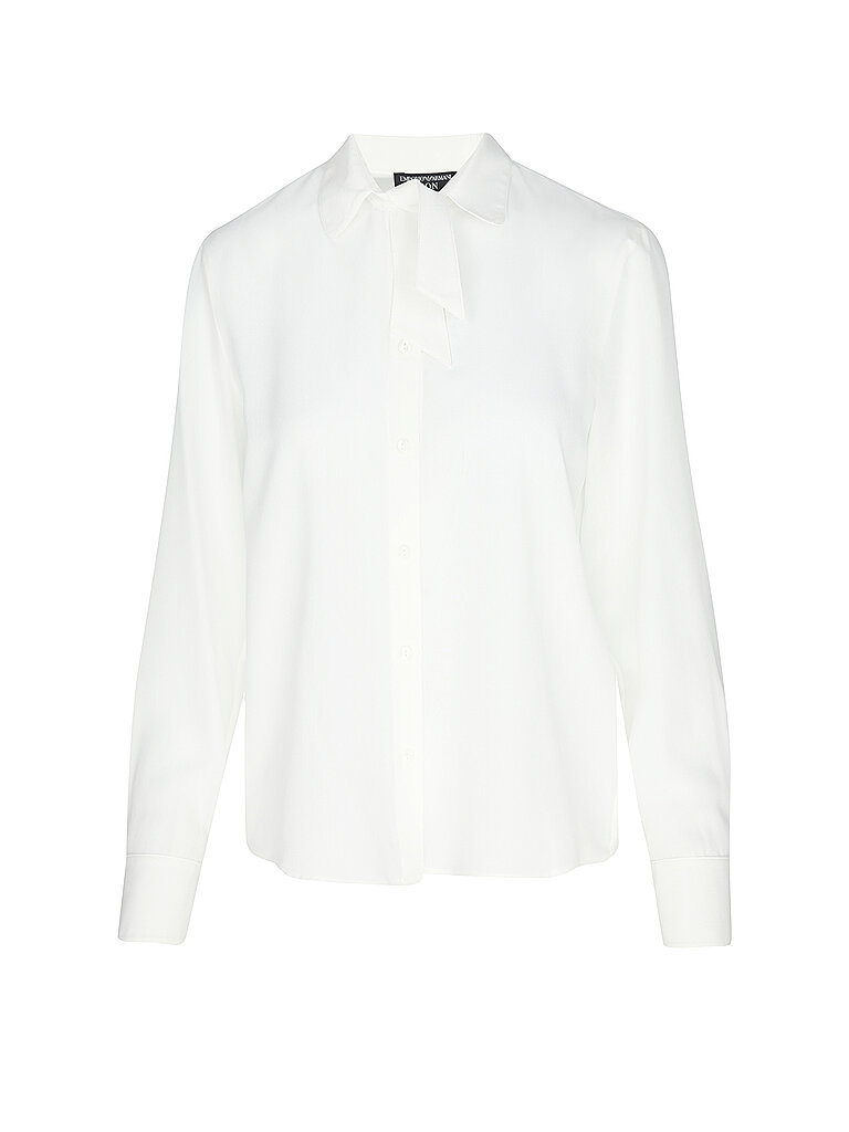 EMPORIO ARMANI Bluse weiss | 42 von Emporio Armani
