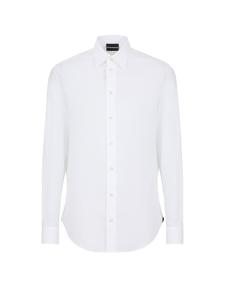 EMPORIO ARMANI Hemd weiss | S von Emporio Armani