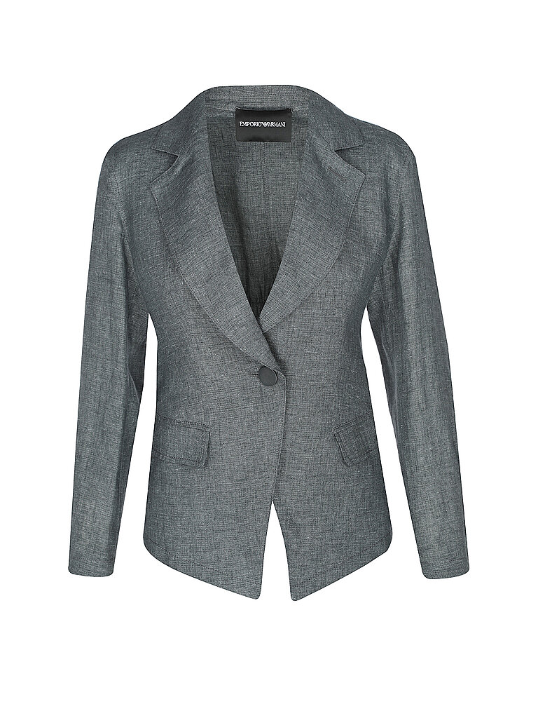 EMPORIO ARMANI Leinenblazer  grün | 44 von Emporio Armani