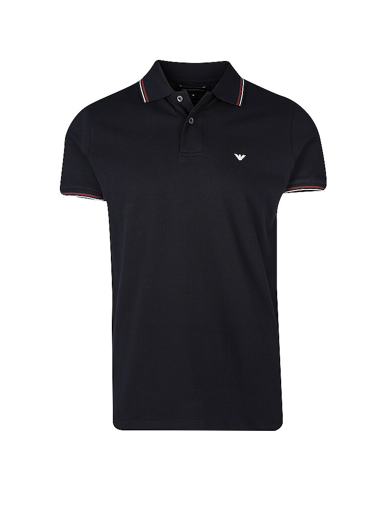 EMPORIO ARMANI Poloshirt blau | M von Emporio Armani