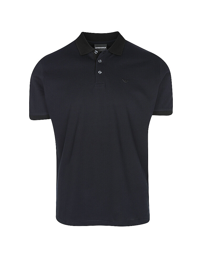 EMPORIO ARMANI Poloshirt  dunkelblau | L von Emporio Armani