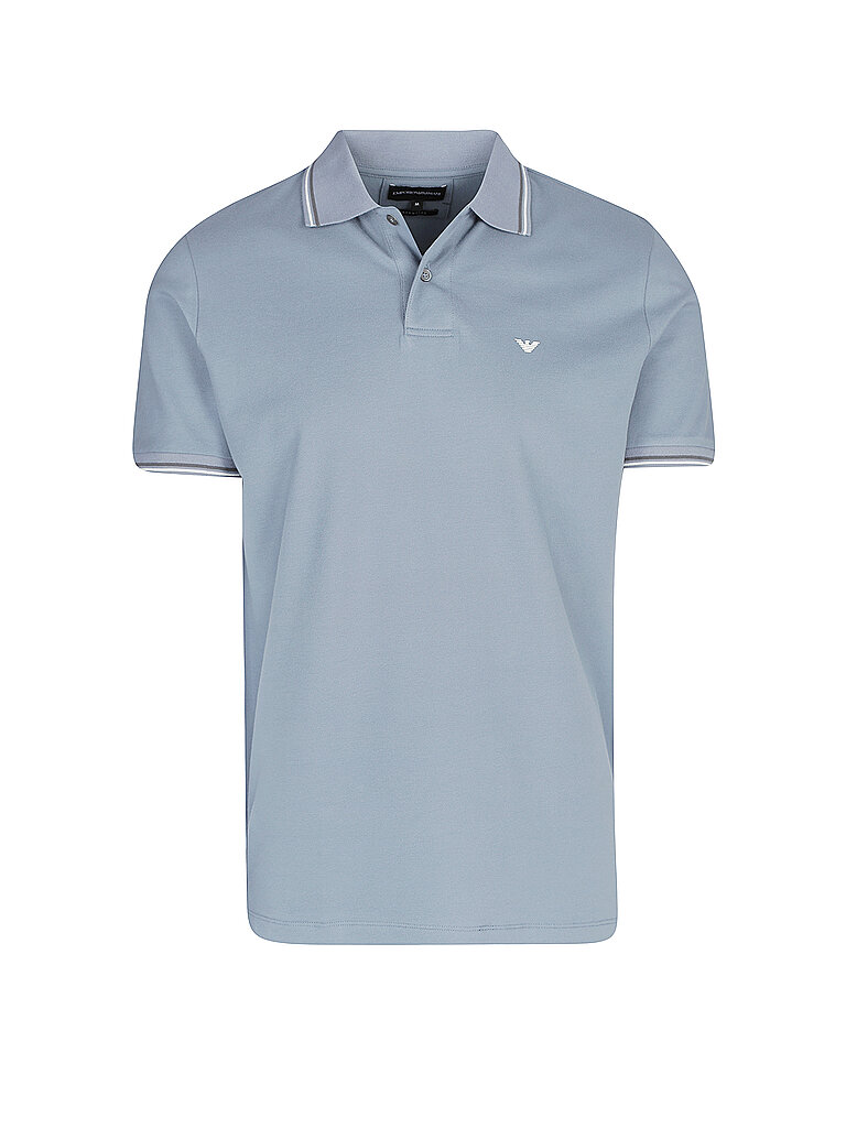 EMPORIO ARMANI Poloshirt  grau | M von Emporio Armani