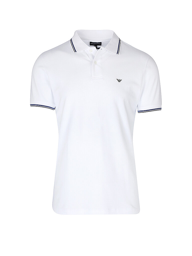 EMPORIO ARMANI Poloshirt weiss | XXL von Emporio Armani