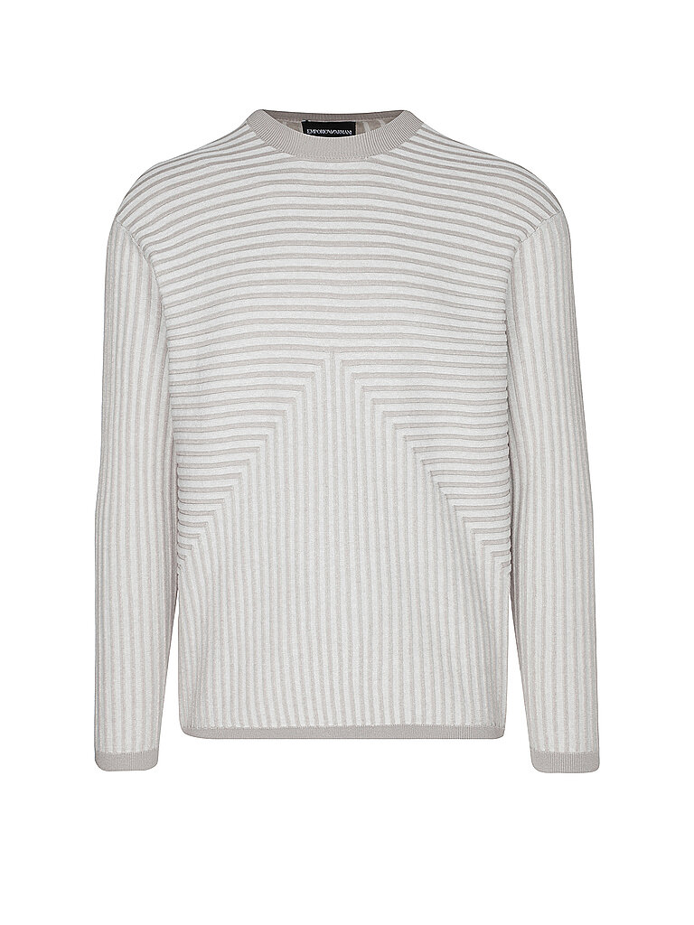 EMPORIO ARMANI Pullover beige | M von Emporio Armani