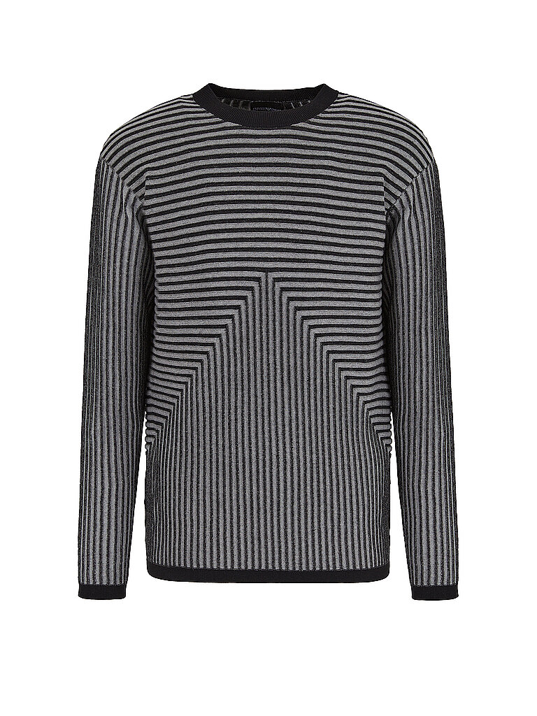EMPORIO ARMANI Pullover grau | M von Emporio Armani