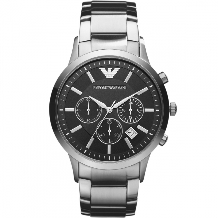 Emporio Armani AR2434 Herrenuhr Edelstahl Chronograph von Emporio Armani