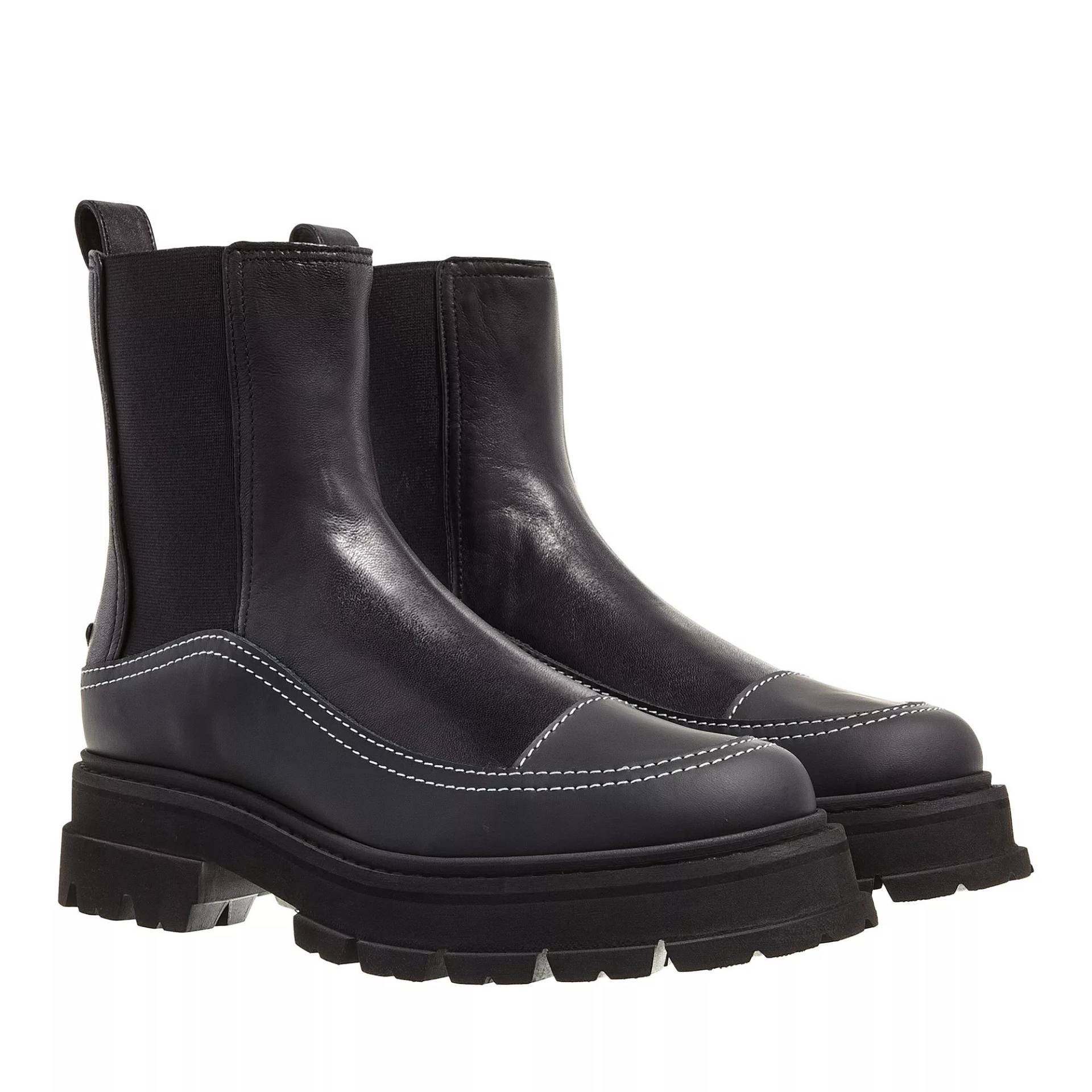 Emporio Armani Boots & Stiefeletten - Juliet - Gr. 38 (EU) - in Schwarz - für Damen von Emporio Armani