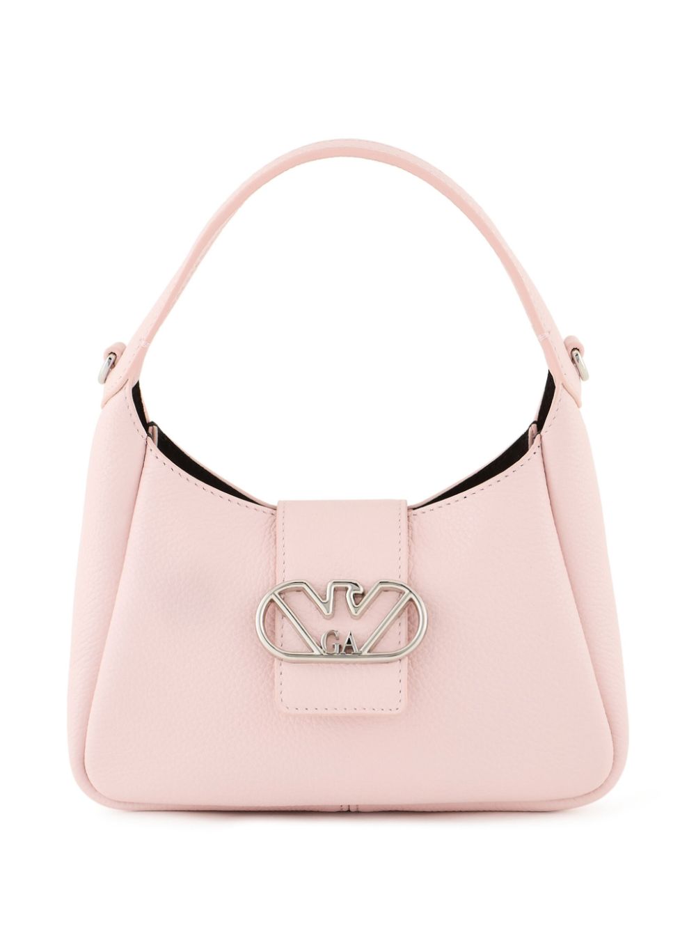 Emporio Armani Eagle-plaque leather shoulder bag - Pink von Emporio Armani