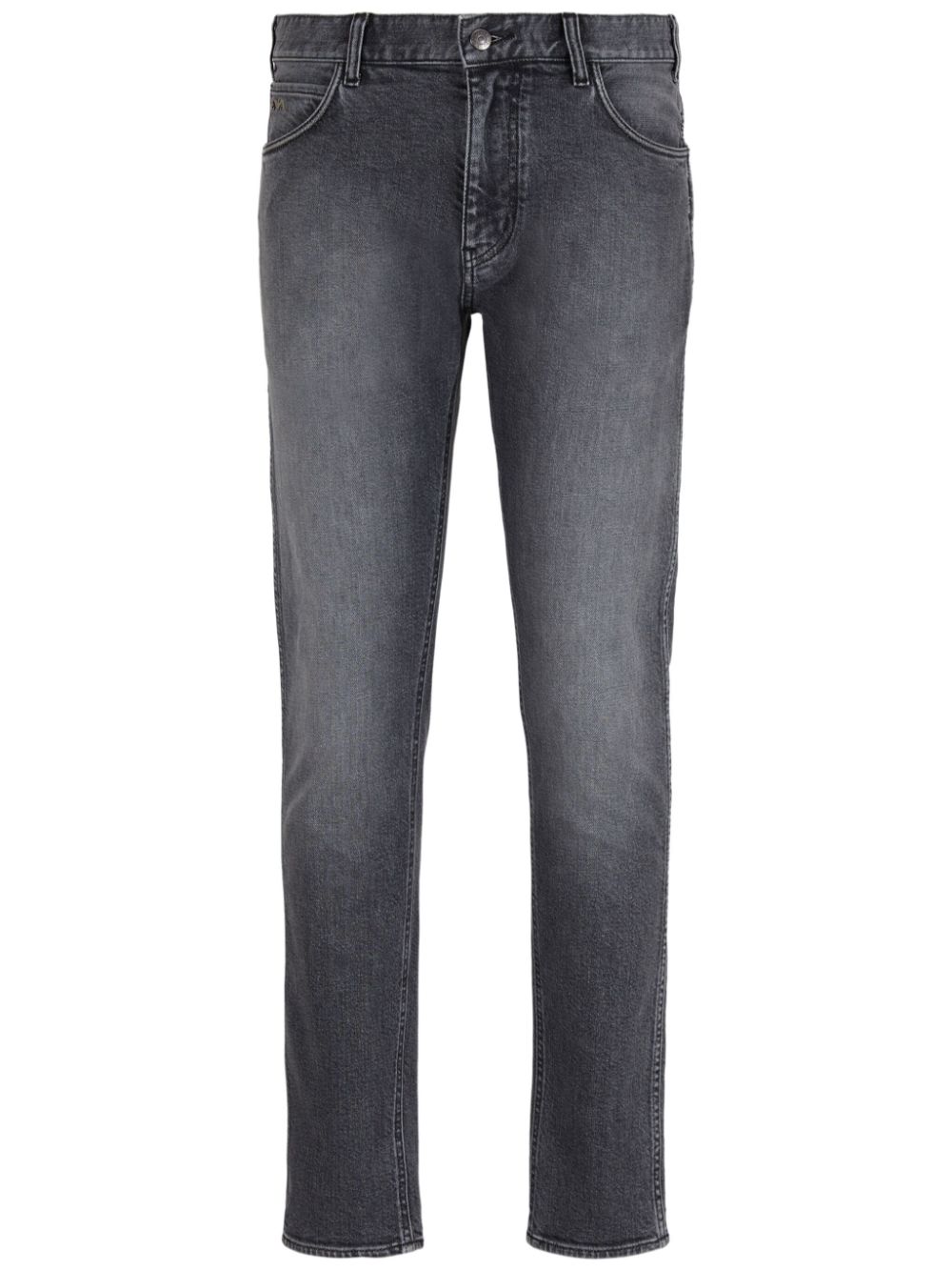 Emporio Armani J16 low-rise slim jeans - Grey von Emporio Armani