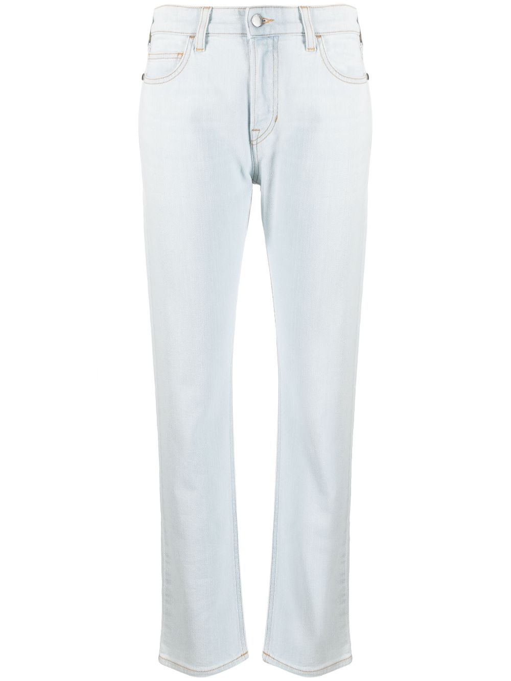 Emporio Armani J60 straight-leg denim jeans - Blue von Emporio Armani