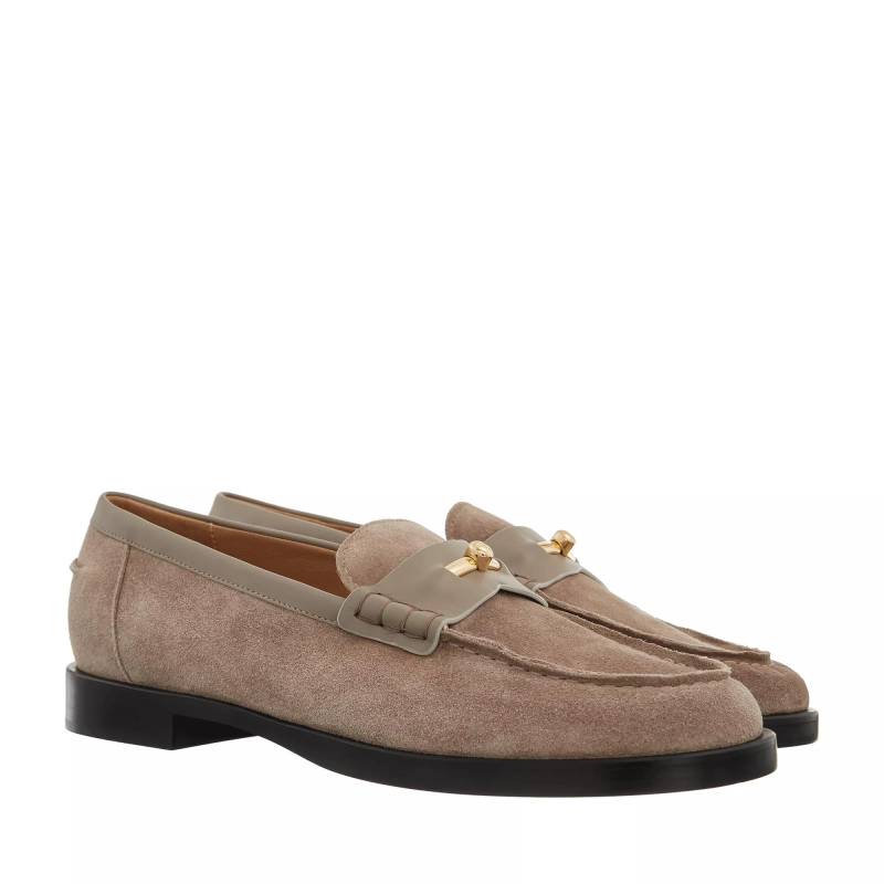 Emporio Armani Loafers & Ballerinas - Loafer - Gr. 38 (EU) - in Beige - für Damen von Emporio Armani