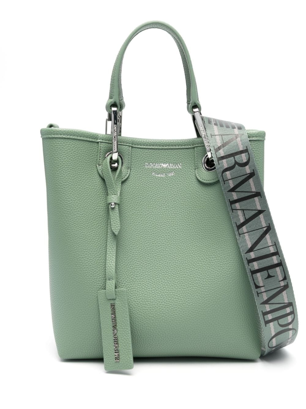 Emporio Armani MyEA Vertical tote bag - Green von Emporio Armani