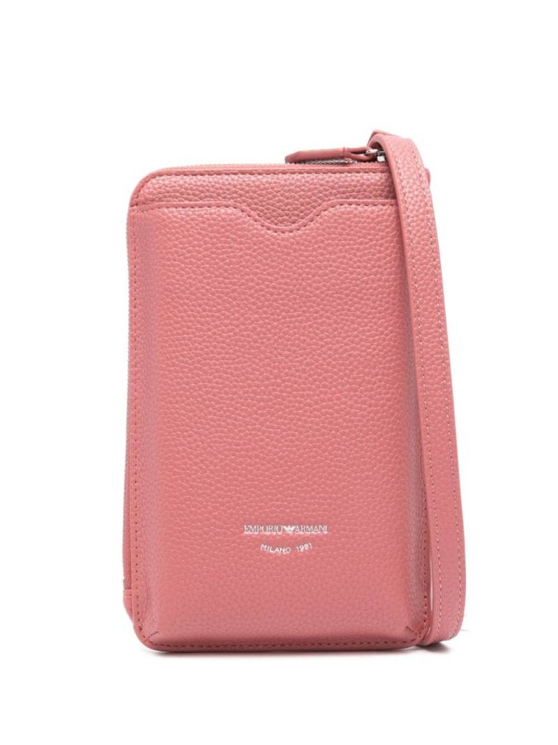 Emporio Armani MyEA deer-print phone case - Pink von Emporio Armani