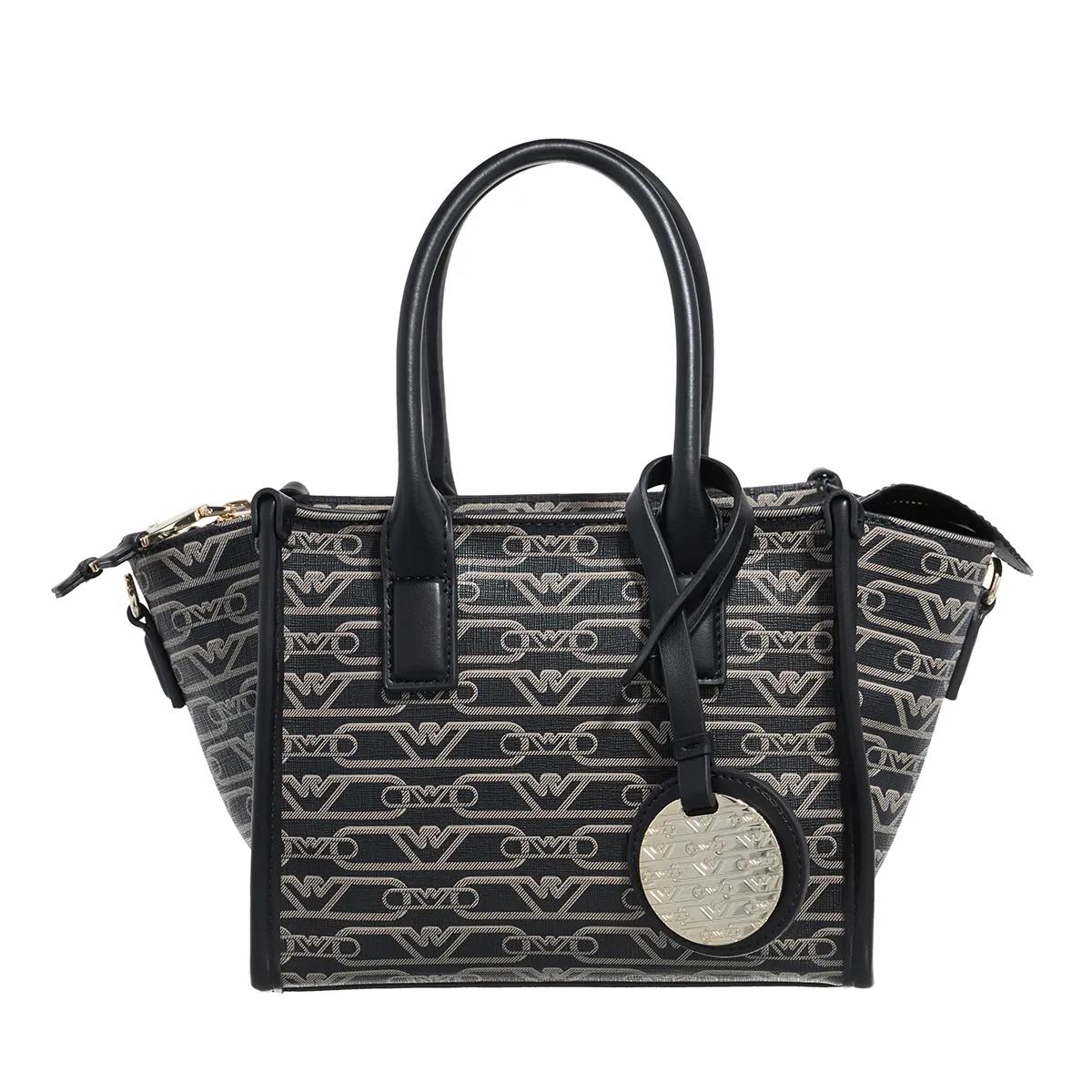 Emporio Armani Schultertasche - Monogram To - Gr. unisize - in Schwarz - für Damen von Emporio Armani