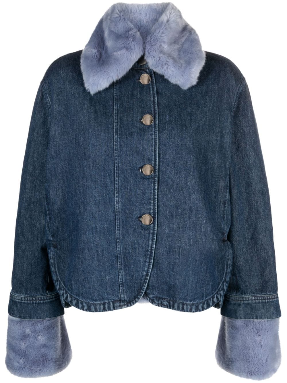 Emporio Armani Three-in-one denim jacket - Blue von Emporio Armani