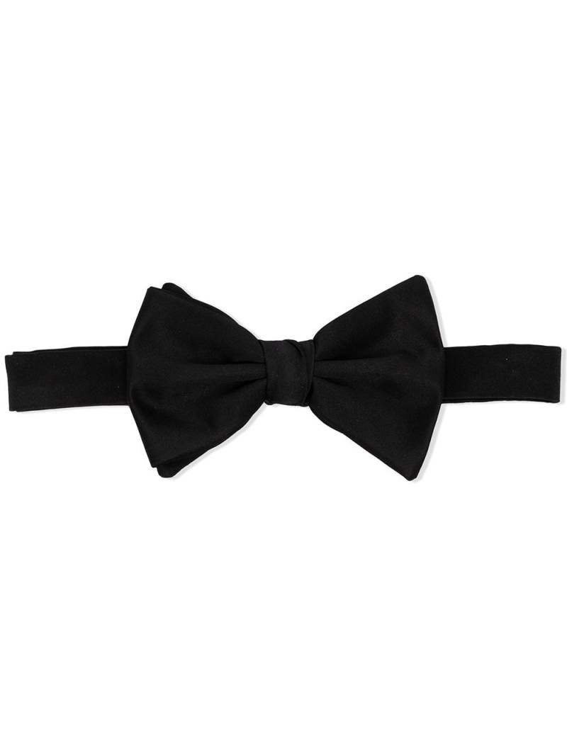 Emporio Armani clip-fastening bow tie - Black von Emporio Armani