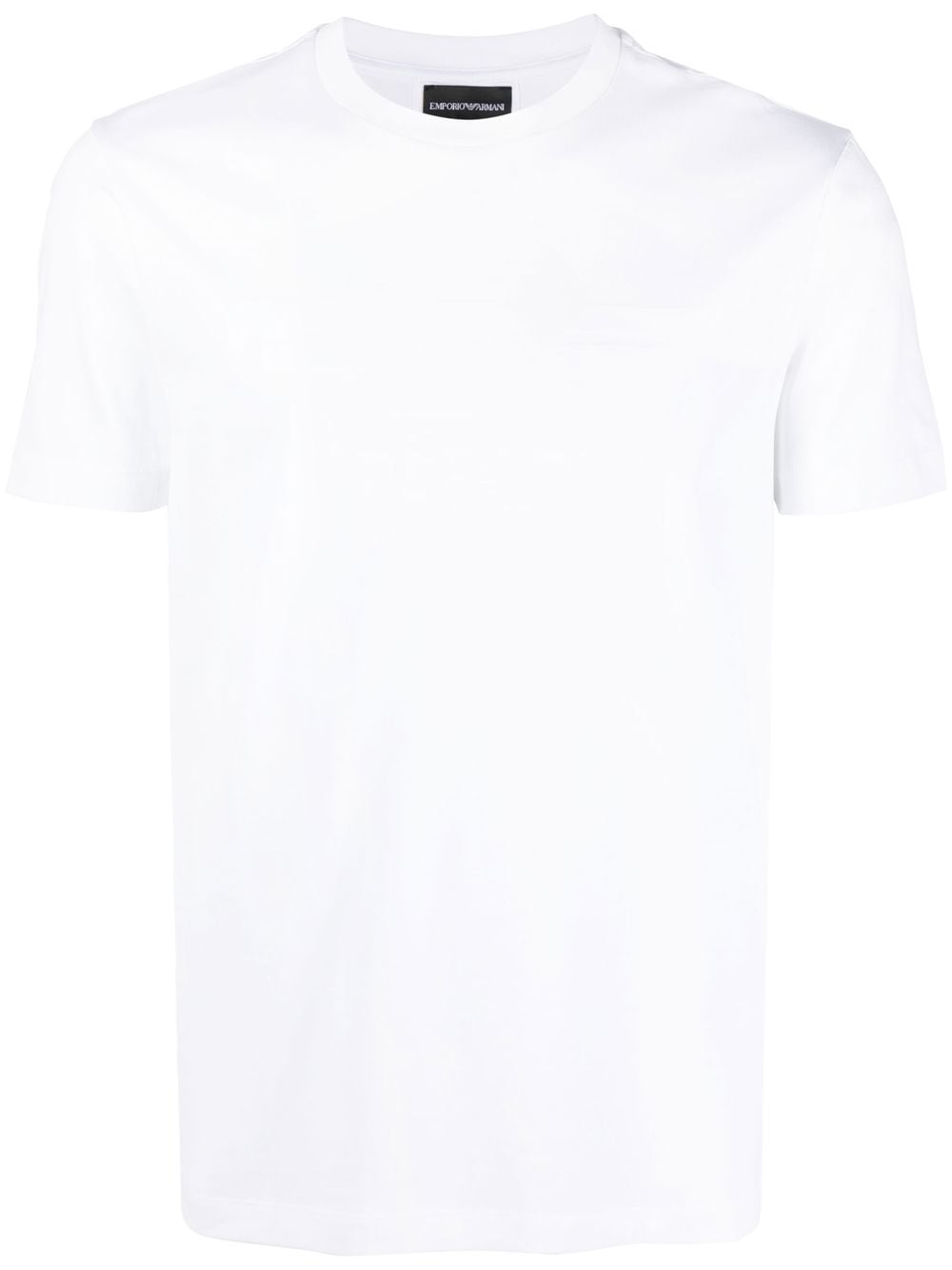 Emporio Armani cotton short-sleeve T-shirt - White von Emporio Armani