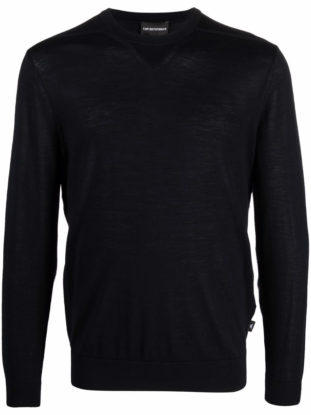 Emporio Armani crew-neck jumper - Blue von Emporio Armani