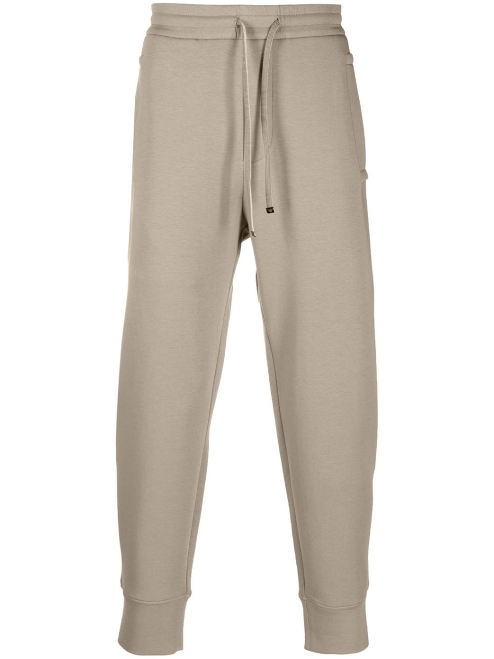 Emporio Armani drawstring tapered sweatpants - Grey von Emporio Armani