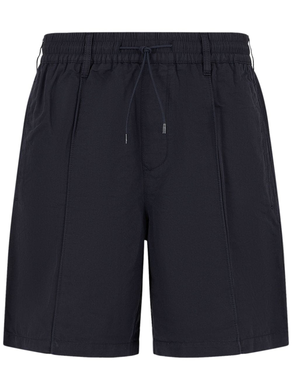 Emporio Armani elasticated-waist shorts - Blue von Emporio Armani