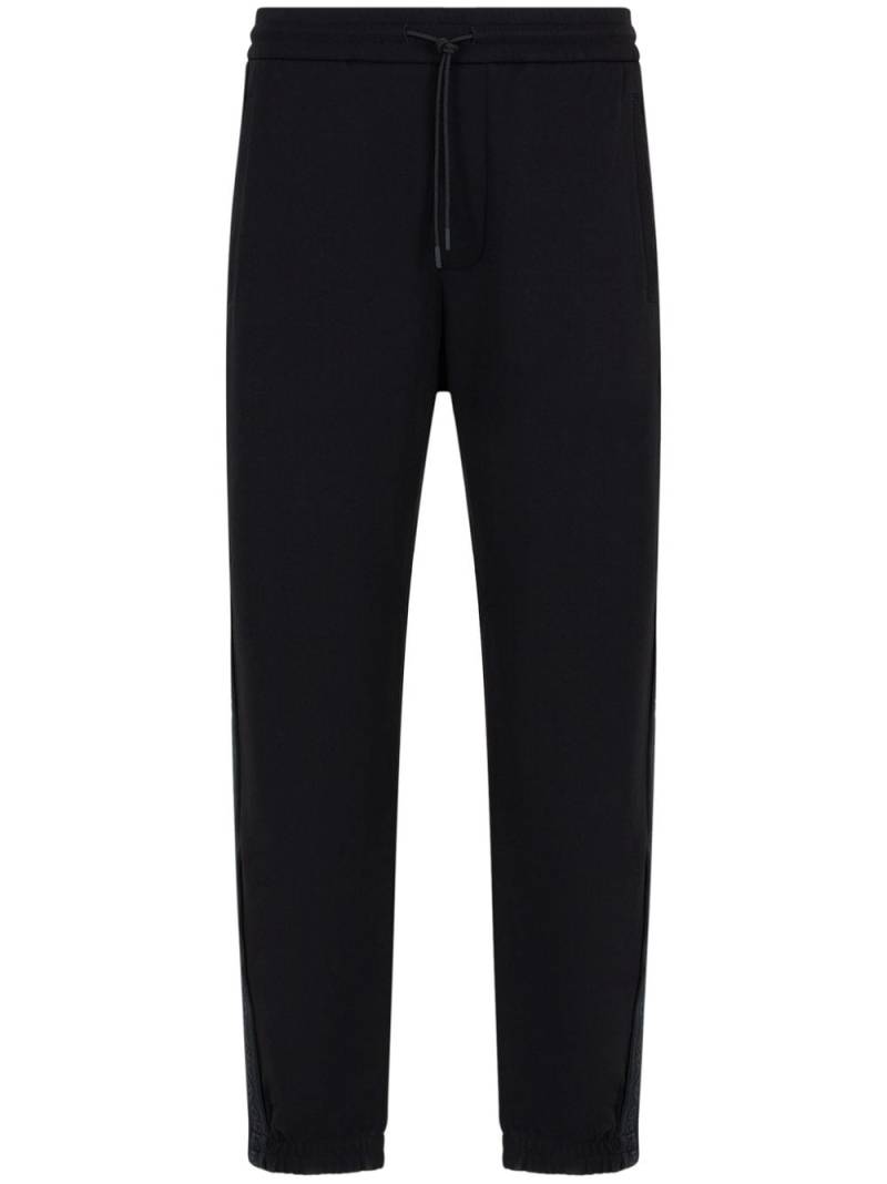 Emporio Armani elasticated-waist track pants - Black von Emporio Armani