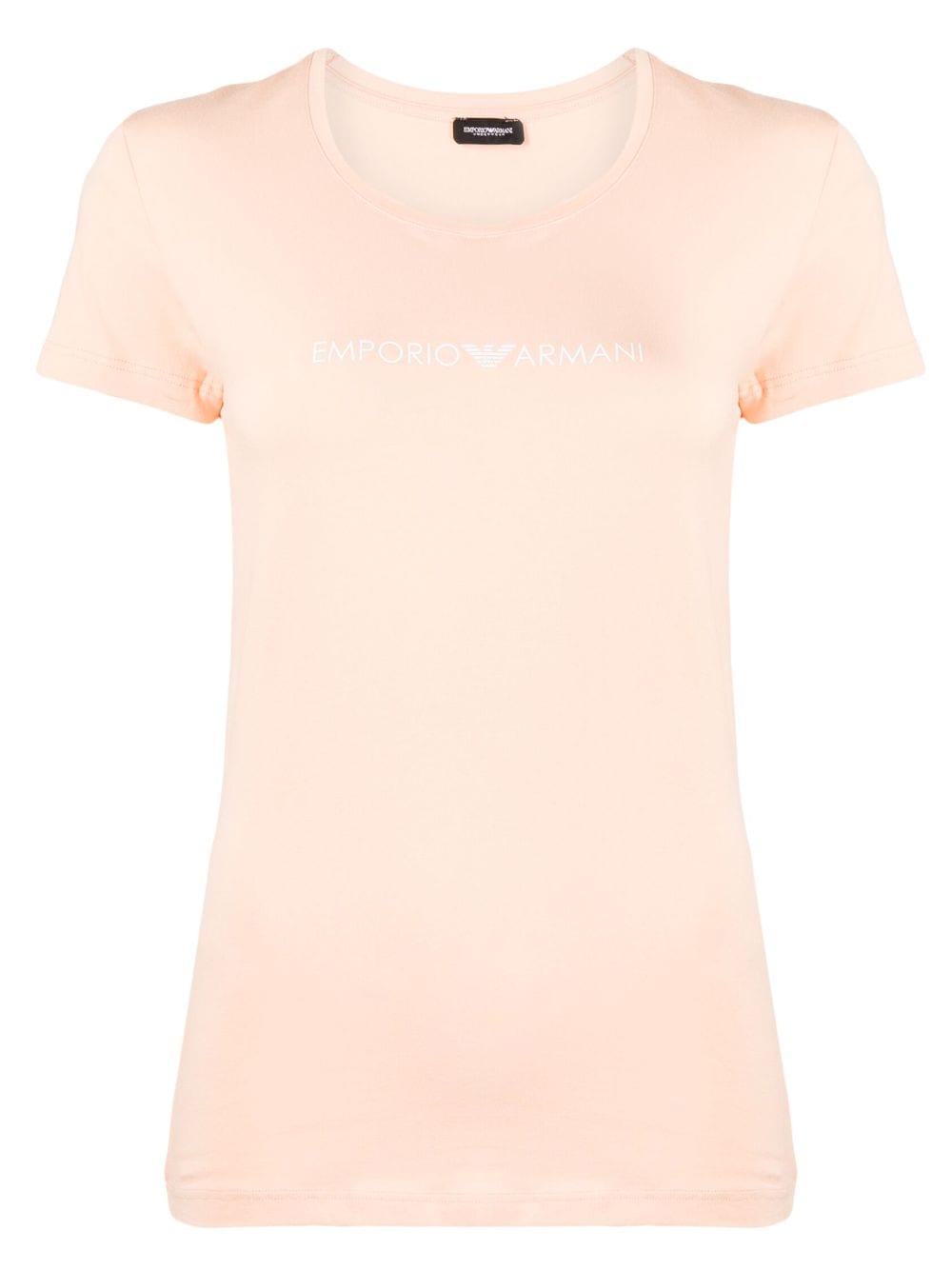 Emporio Armani logo-print T-shirt - Pink von Emporio Armani