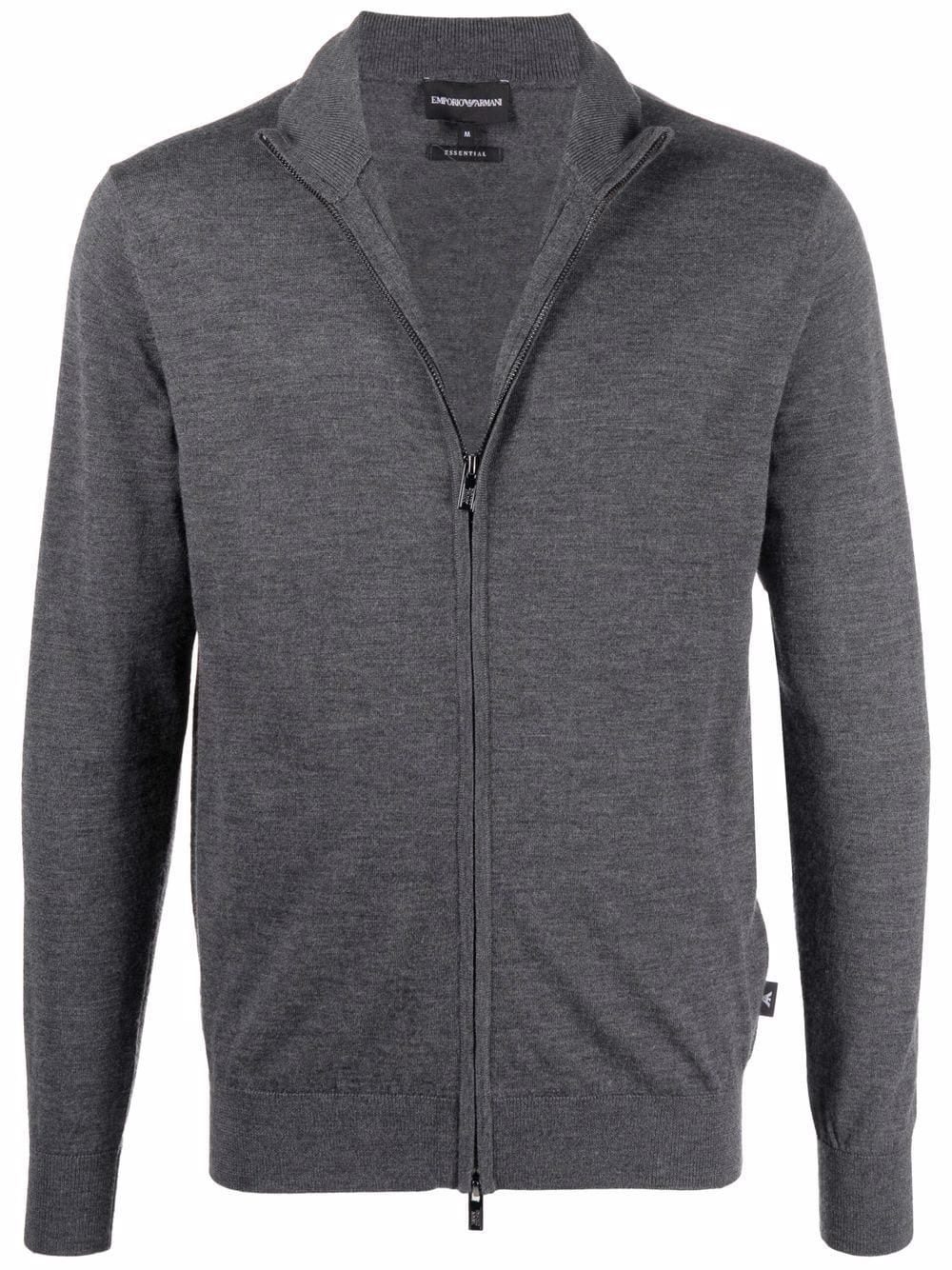 Emporio Armani long-sleeve zip sweatshirt - Grey von Emporio Armani