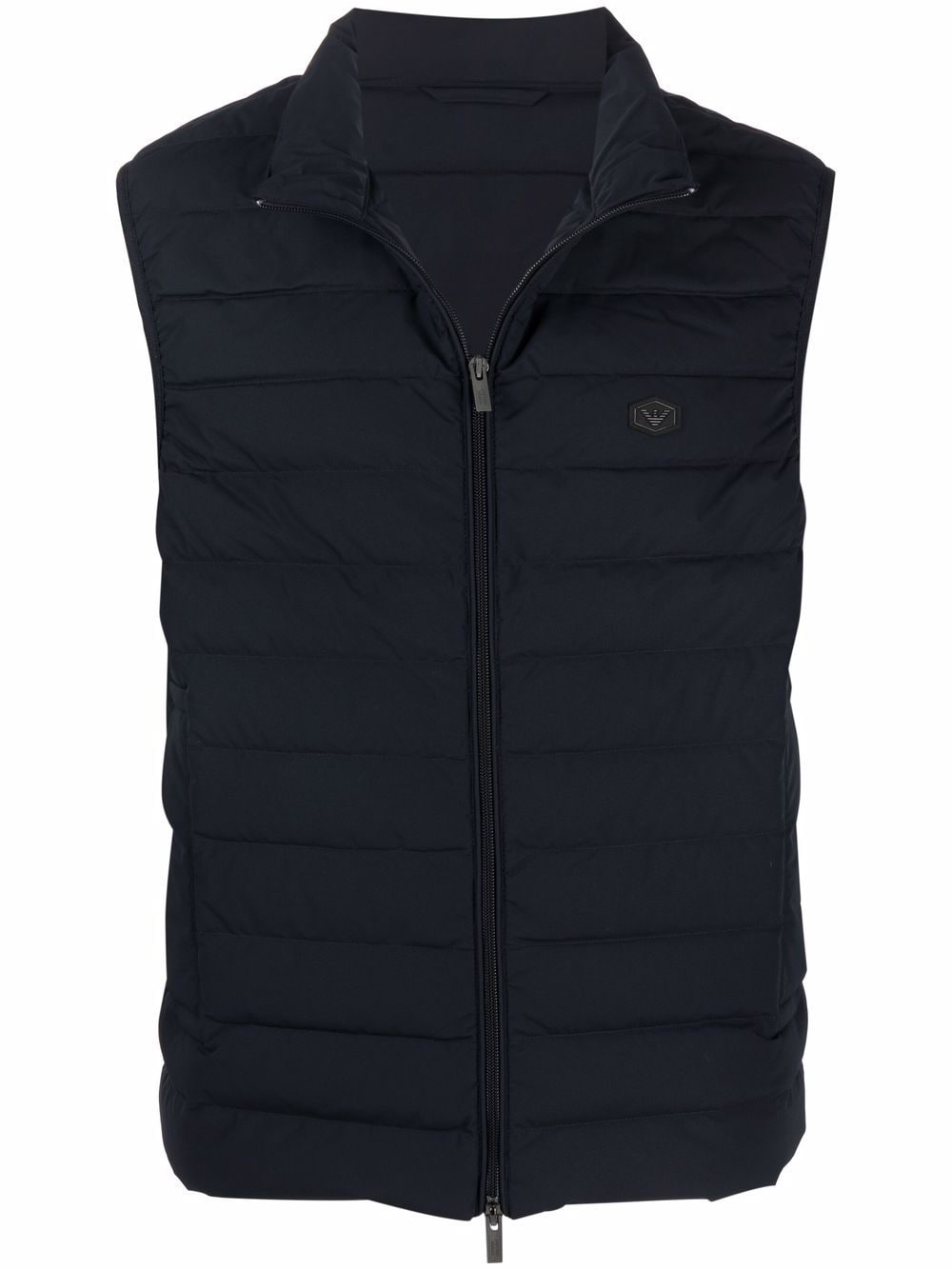 Emporio Armani padded gilet-jacket - Blue von Emporio Armani