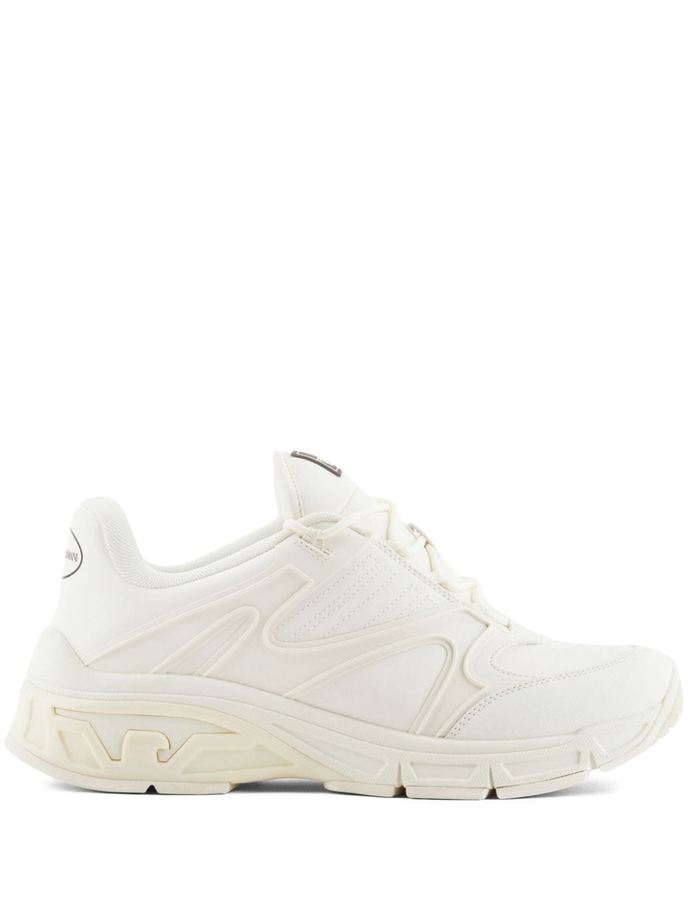 Emporio Armani panelled chunky sneakers - Neutrals von Emporio Armani