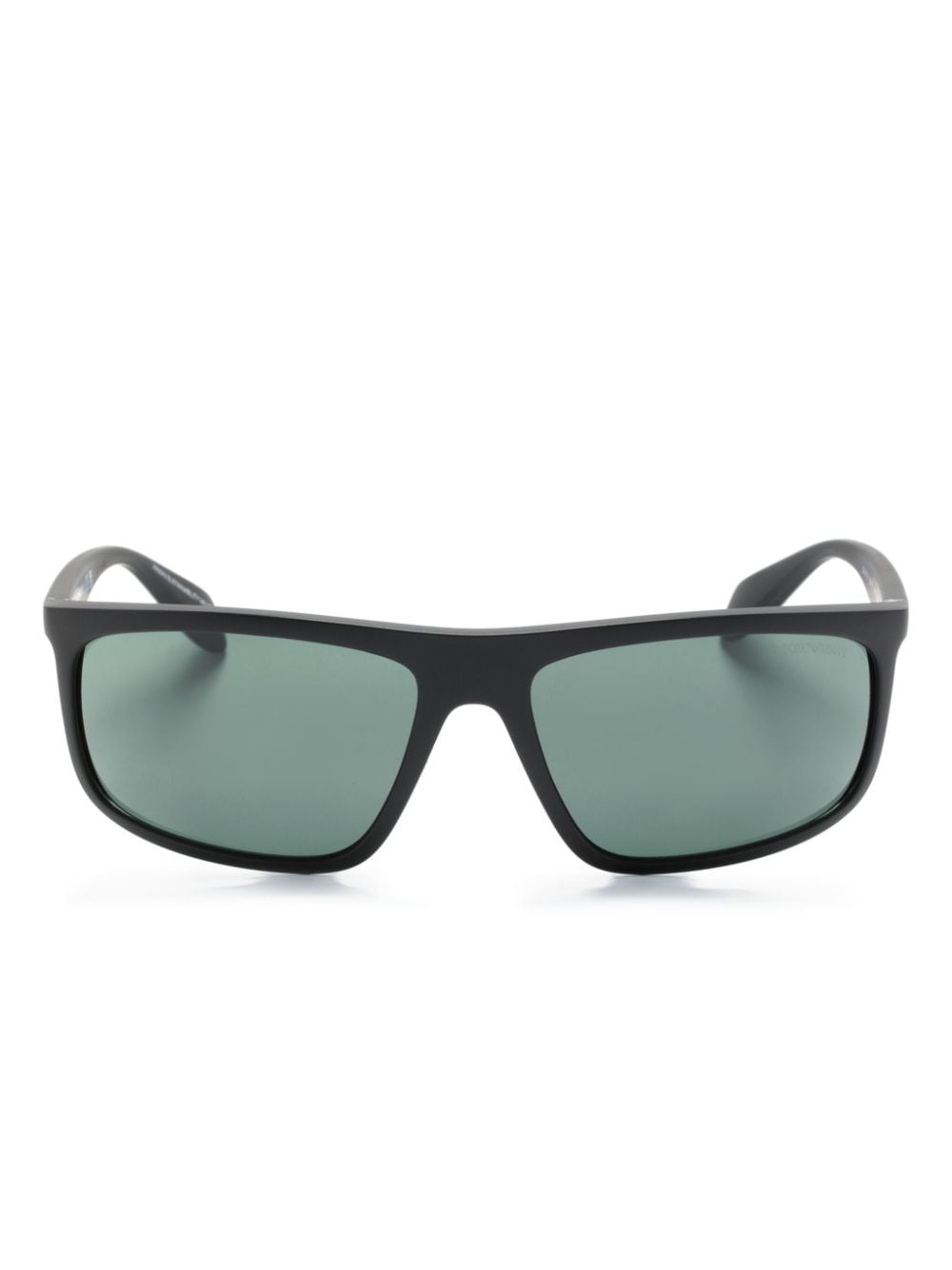 Emporio Armani rectangle-frame sunglasses - Black von Emporio Armani