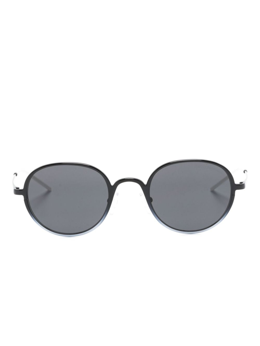 Emporio Armani round-frame sunglasses - Black von Emporio Armani