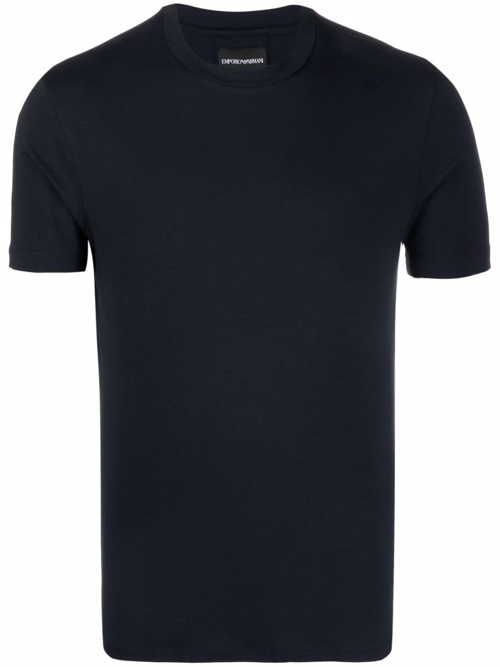 Emporio Armani round neck short-sleeved T-shirt - Blue von Emporio Armani