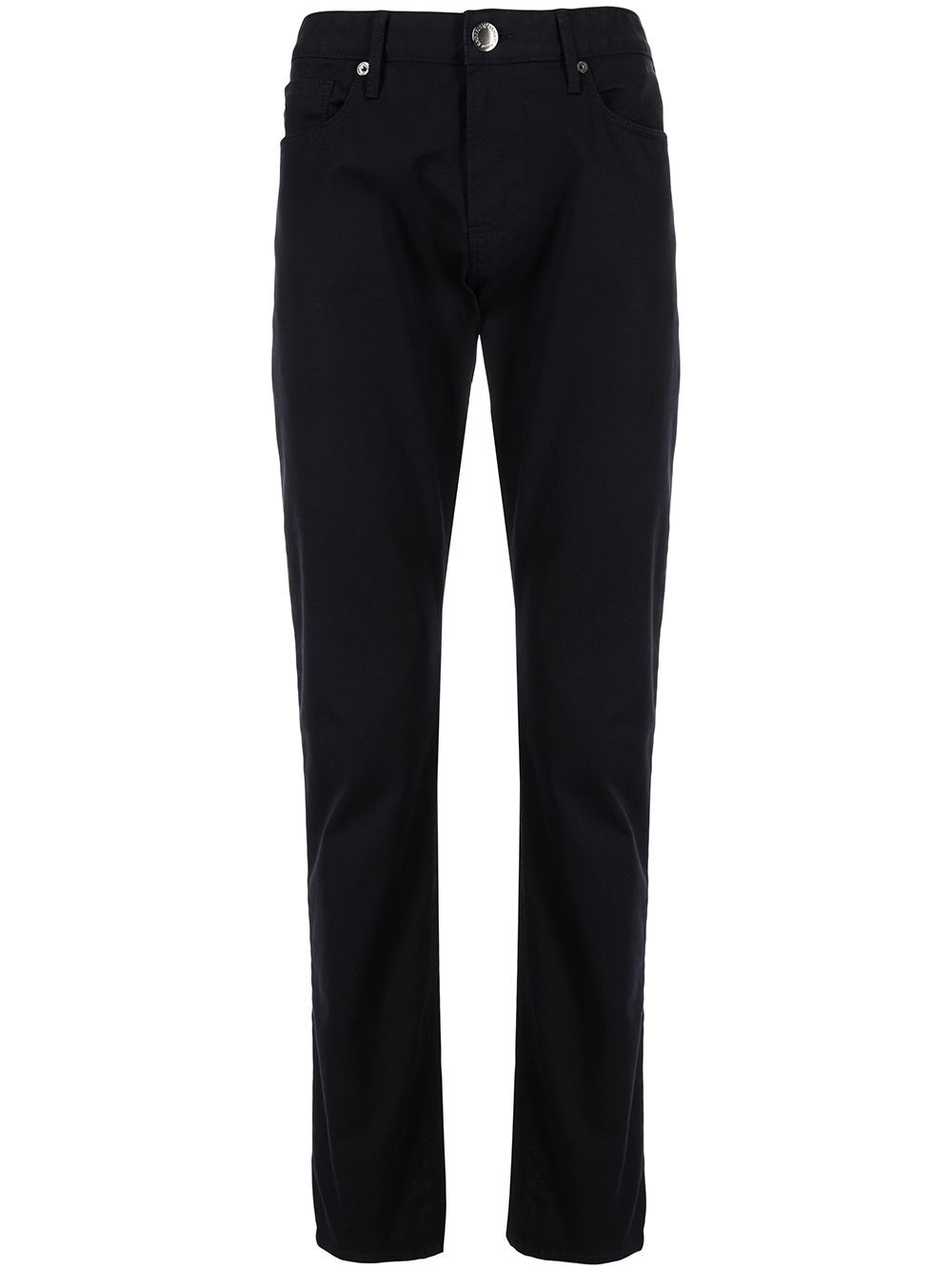 Emporio Armani straight-leg jeans - Black von Emporio Armani