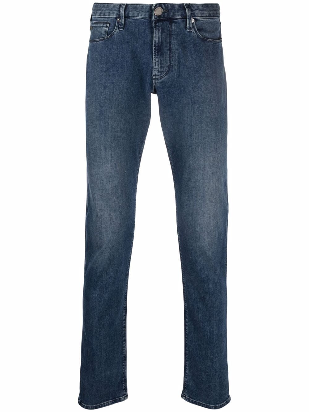 Emporio Armani straight-leg jeans - Blue von Emporio Armani