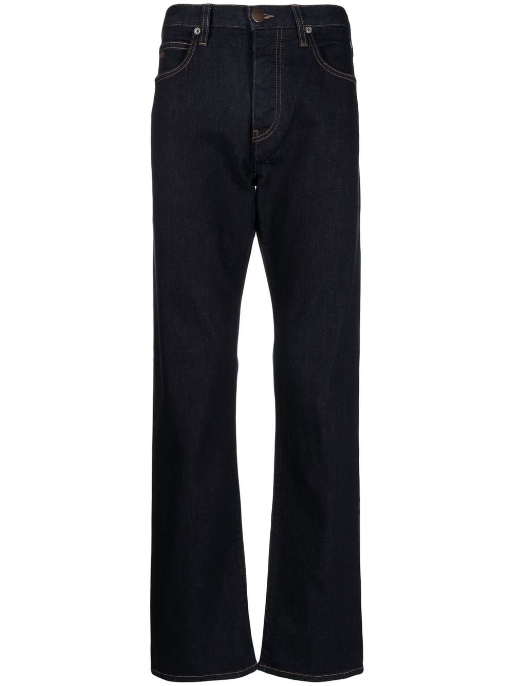 Emporio Armani straight-leg jeans - Blue von Emporio Armani