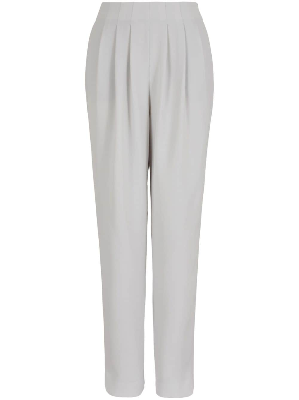 Emporio Armani straight-leg trousers - Neutrals von Emporio Armani