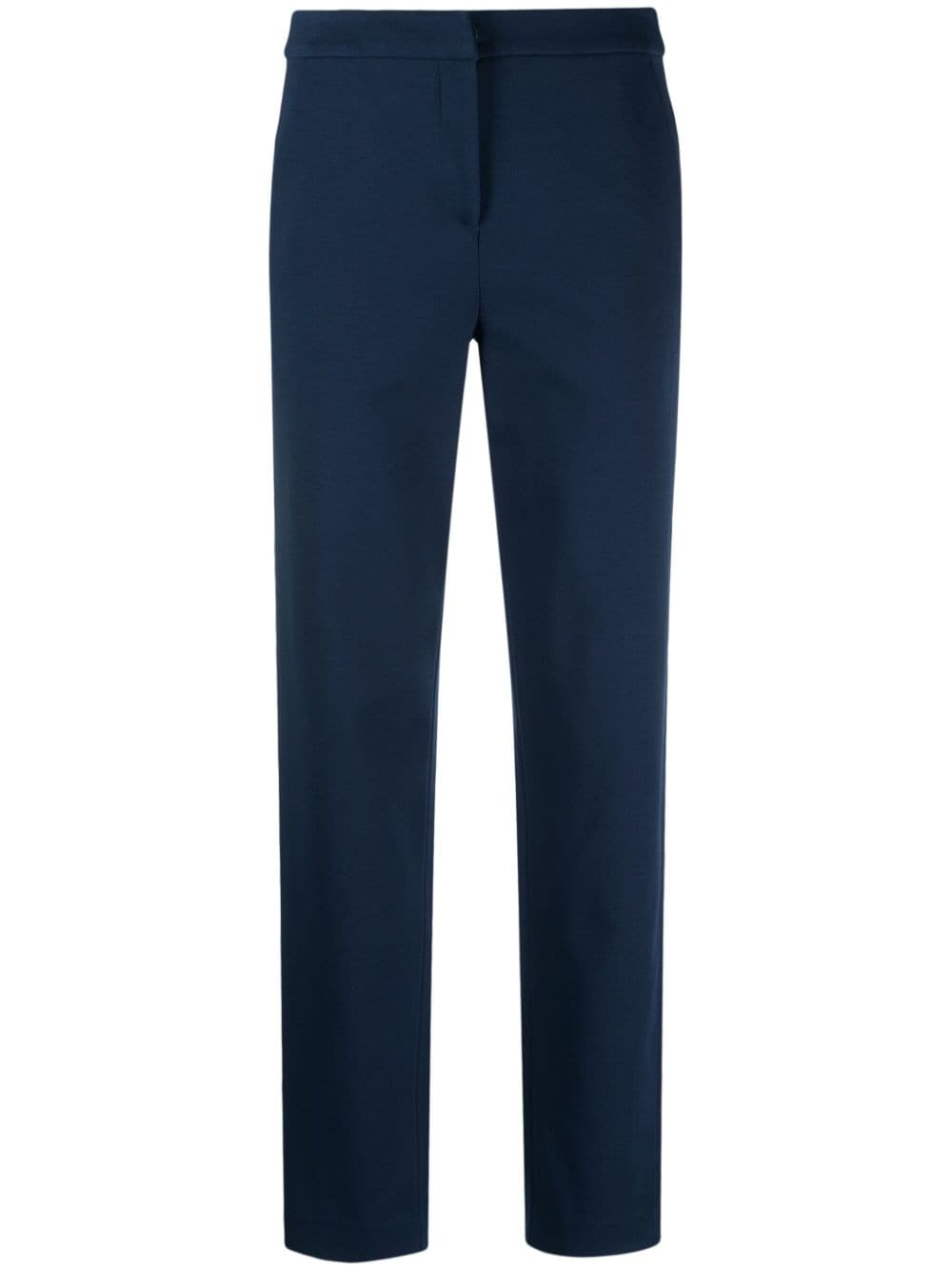 Emporio Armani tailored straight-leg trousers - Blue von Emporio Armani