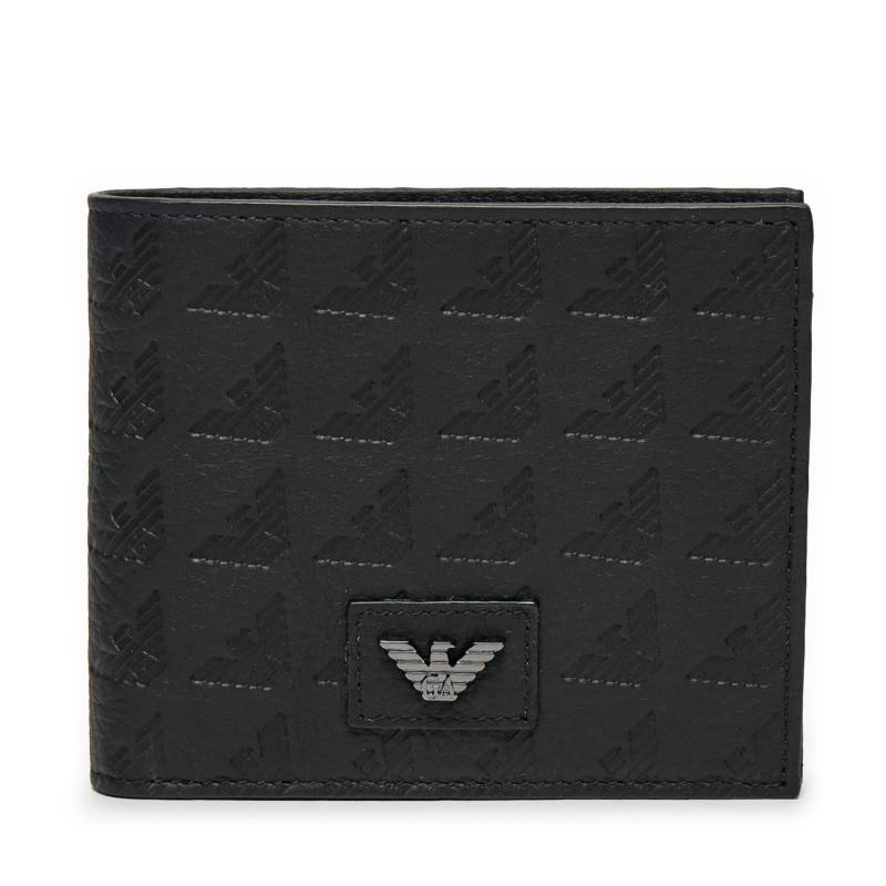 Große Herren Geldbörse Emporio Armani YEM122 YQ67I 80001 Schwarz von Emporio Armani