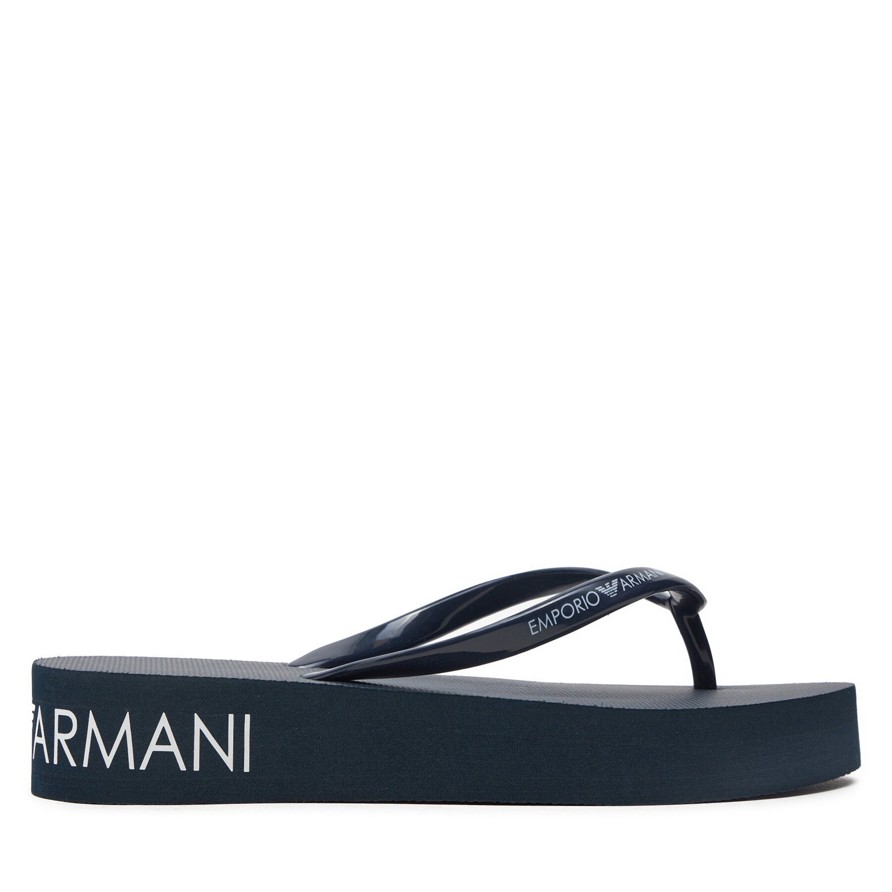 Pantoletten Emporio Armani XVQS07 XN118 00539 Marine von Emporio Armani