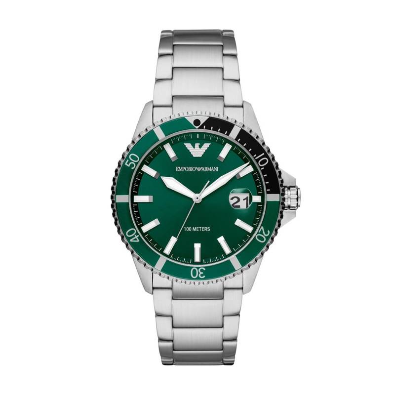 Uhr Emporio Armani AR11338 Silver/Green von Emporio Armani