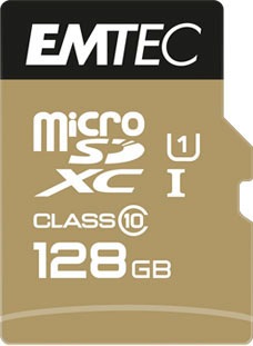 EMTEC Speicherkarte »microSD UHS-I U1 EliteGold«, (Class 10 85 MB/s Lesegeschwindigkeit) von Emtec