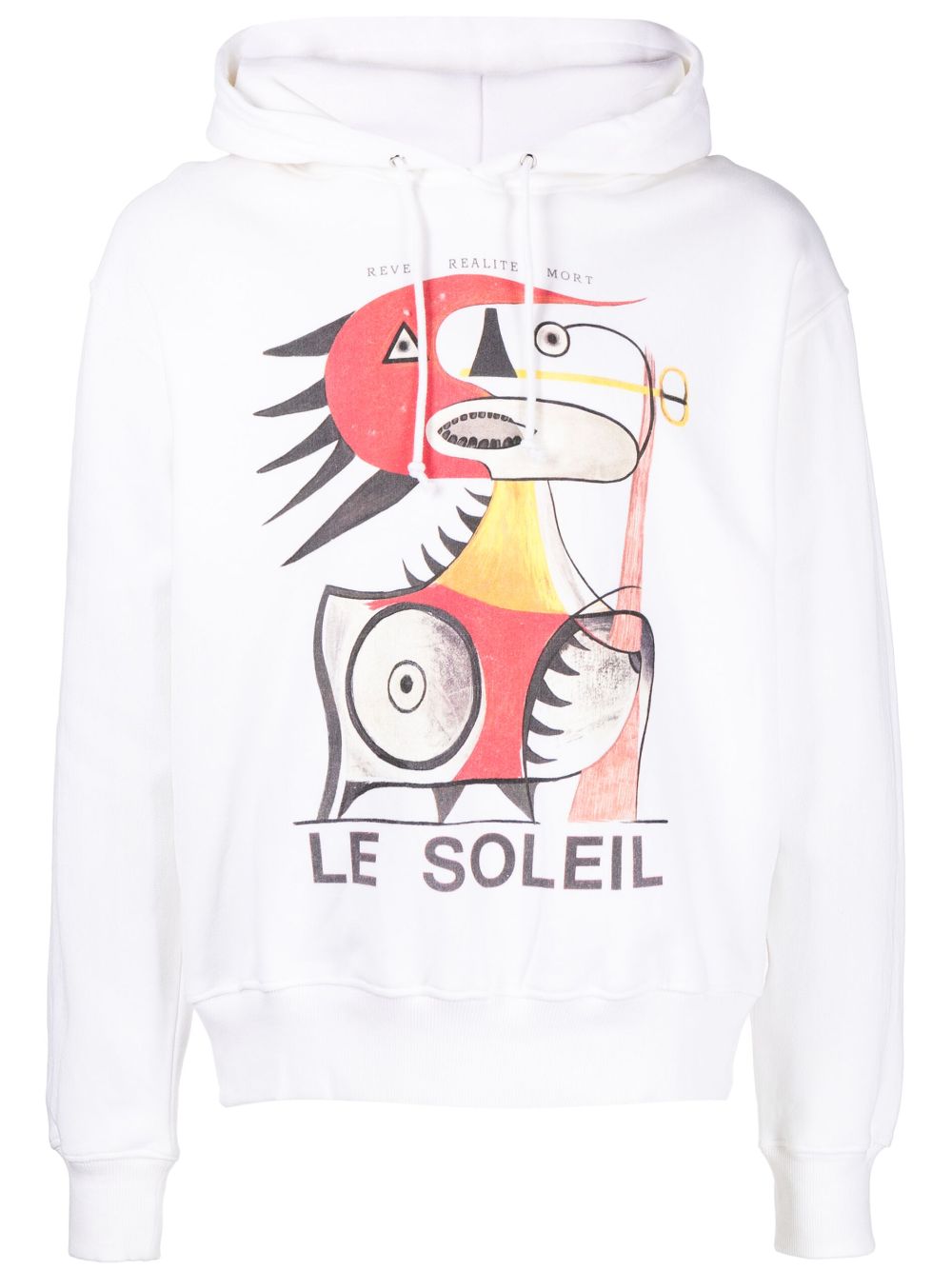 Endless Joy "Le Soleil" cotton hoodie - White von Endless Joy